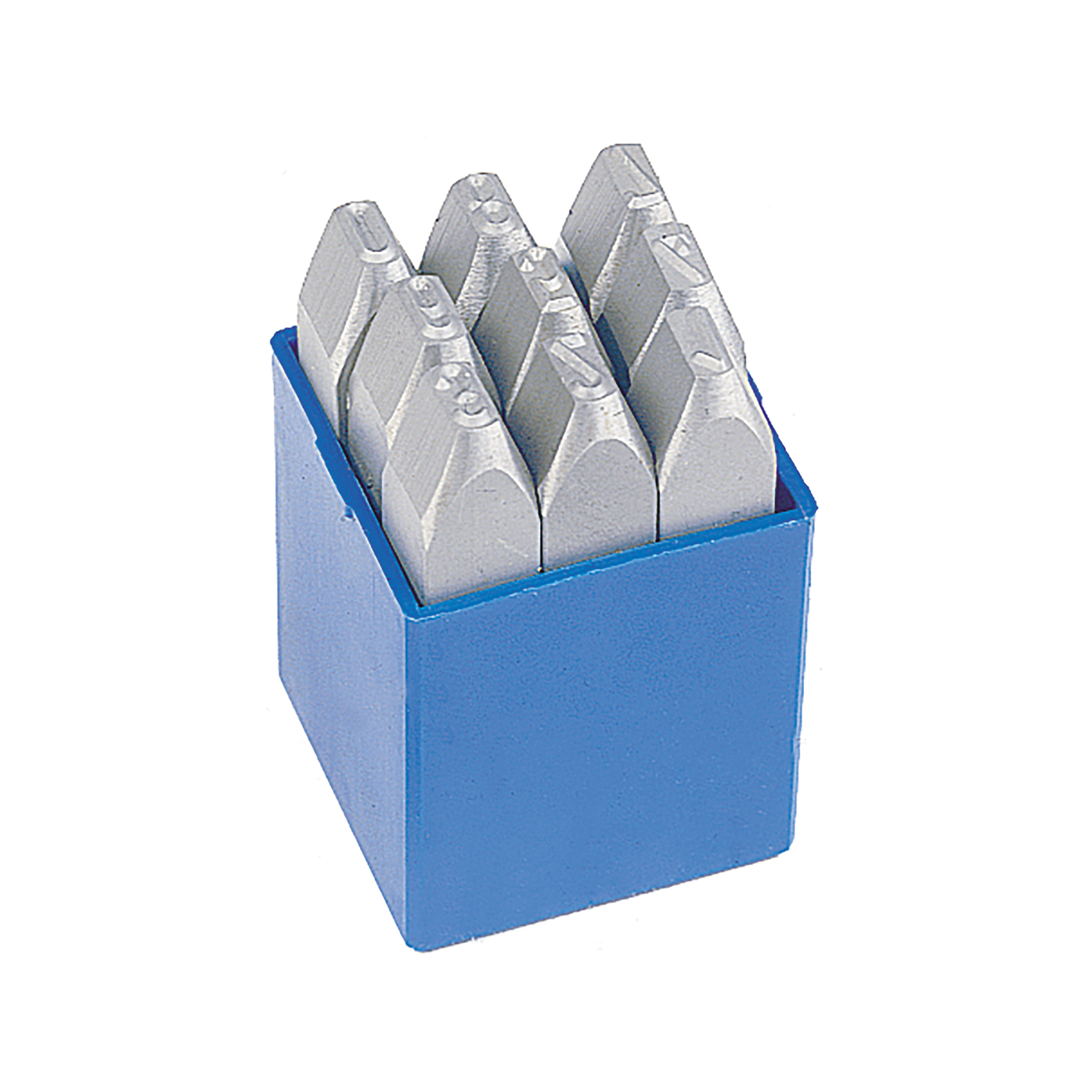 9 PUNZONI NUM. K 3681/2 MM 6