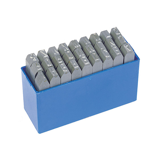 27 PUNZONI ALFAB.K 3683/1 MM 2