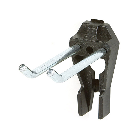 3 GANCI DOPPI LUNGH. 30 mm