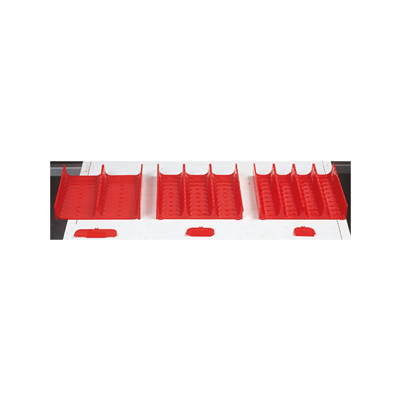 CONCHE 150X150 A 2 CANALI