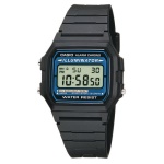 CASIO - Orologio polso Casio Collection F-105W-1AWYEF Nero