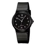 CASIO - Orologio da polso classico con lancette, cinturino in resina