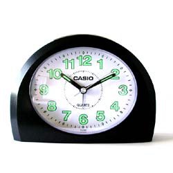 CASIO TQ-358-1EF Analogue Sveglia con lancette, allarme singolo, tasto 
