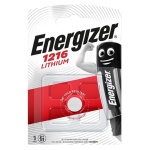 Energizer - Batteria bottone Energizer CR 1216 - 3V