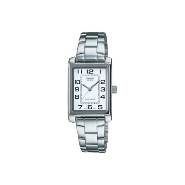 Orologio Casio LTP 1234PD 7BEG COLLECTION Silver e White