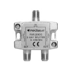HUMAX - Splitter antenna Mediasat Partitore passivo con 2 uscite PAR 205 DC