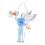 Baby Idea - Fiocco nascita Baby Idea FC.CI G cicogna misura grande