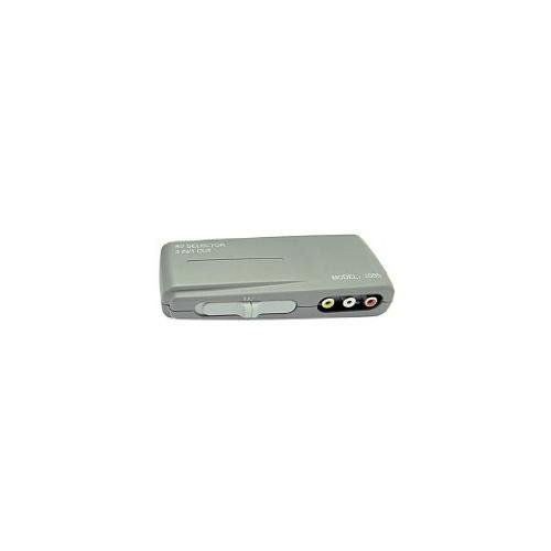 G & BL 349 Selettore di ingresso Audio Stereo e Video Composito a 3 ingressi RCA/1 out