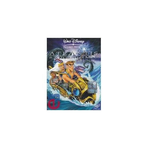 Walt Disney Company Dvd atlantis - il ritorno di milo Avventura senza paura: tornano le emozioni del grande classico Disney 