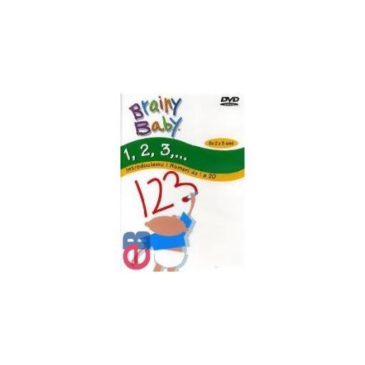 Terminal Video Dvd brainy baby - 1, 2, 3... Questo video insegnerà al vostro bambino a contare da 1 a 20, le basi della matematica, i numeri e moltre altre cose