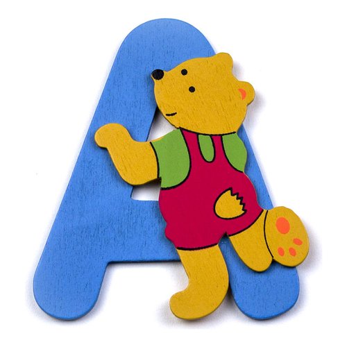 Accessorio decorativo Baby Idea 23000931 Lettera A Assortito