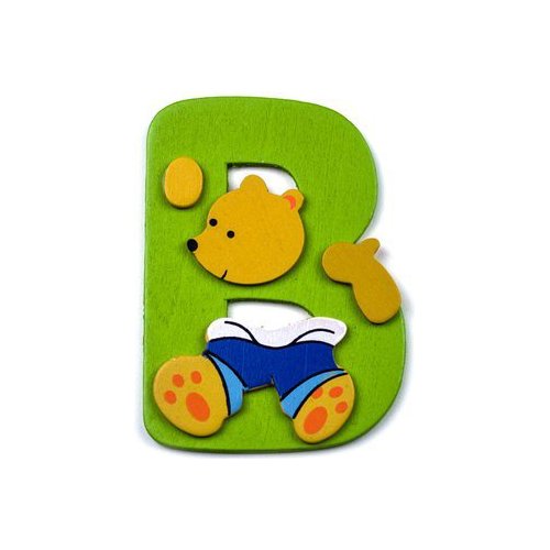 Accessorio decorativo Baby Idea 23000932 Lettera B Assortito