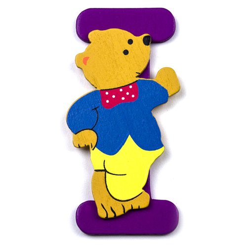 Accessorio decorativo Baby Idea 23000939 Lettera I Assortito