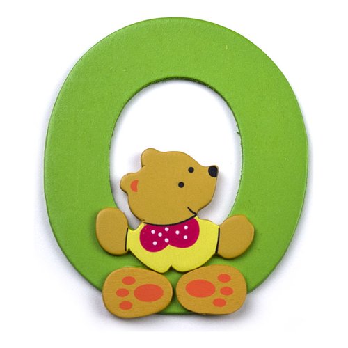 Accessorio decorativo Baby Idea 23000945 Lettera O Assortito