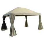 Amicasa - Gazebo Amicasa G1 MILANO Beige Beige