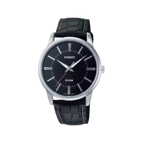 Orologio Casio MTP 1303PL 1AV COLLECTION Black e Silver
