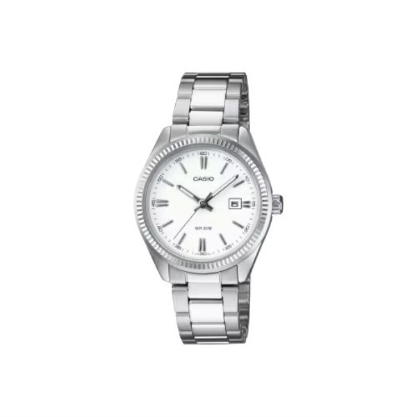 Orologio Casio LTP 1302PD 7A1VEG COLLECTION Silver e White