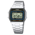 CASIO - Orologio Casio A164WA-1VES Vintage Iconic Silver e Black