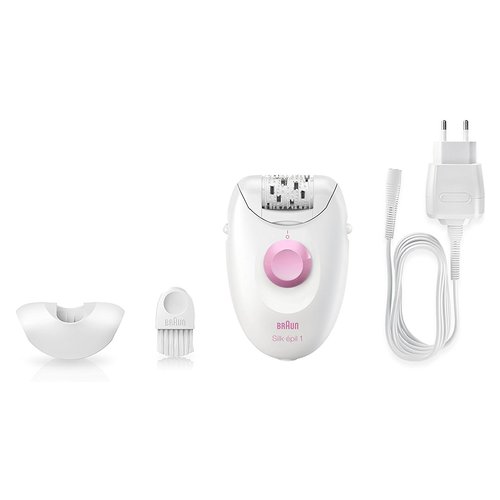 Braun Silk-épil 1 Silk-?pil 1 1370 Epilatore Donna a rete con 1 accessorio