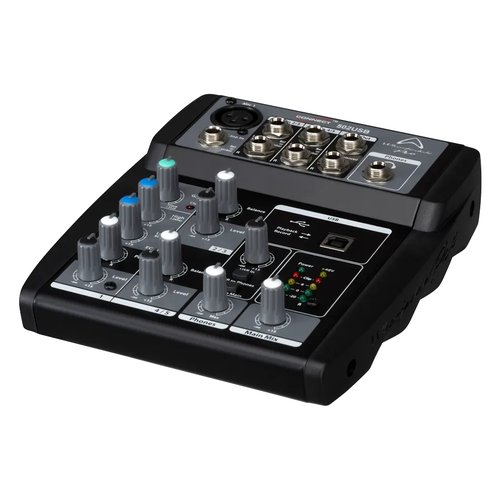 Mixer disc jockey Wharfedale 4401160 CONNECT 502 Usb Black