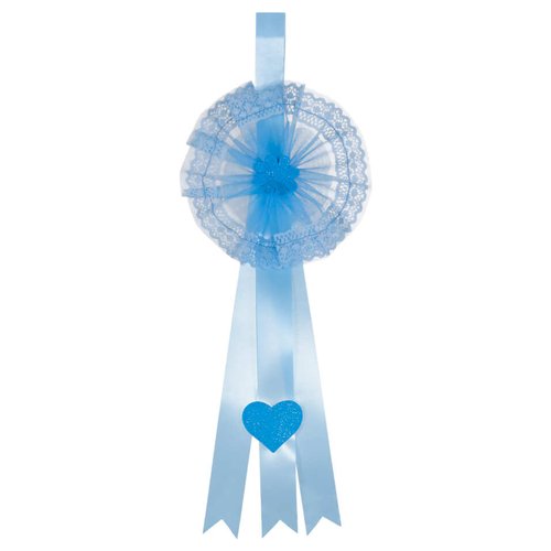 Fiocco nascita Baby Idea SISSI A Azzurro