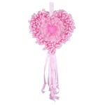Fiocco nascita Baby Idea CM R Cuore Medio Rosa
