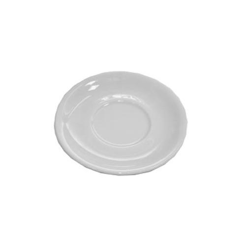 Piattino tazza Saturnia ROMA Bianco