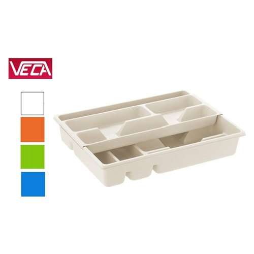 Porta posate Veca PT001PS0002 BLIM doppio vassoio Assortito
