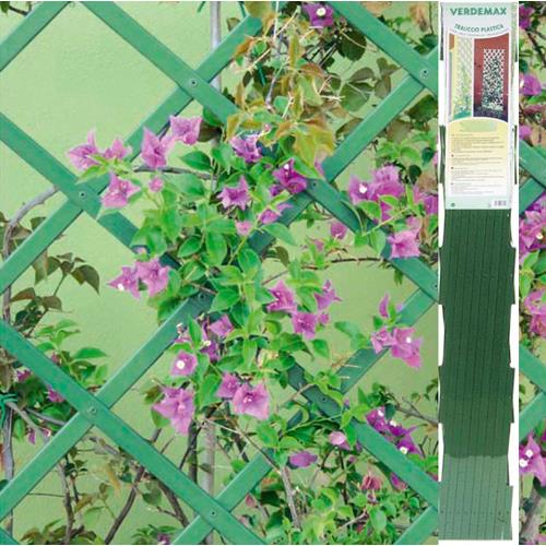 Grigliato piante rampicanti Verdemax 7550 Estensibile Verde Verde