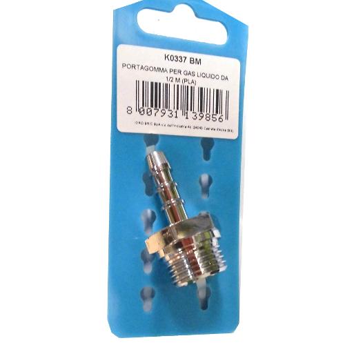 Raccordo Idro Bric K0337BM Per Gas Gpl Cromo