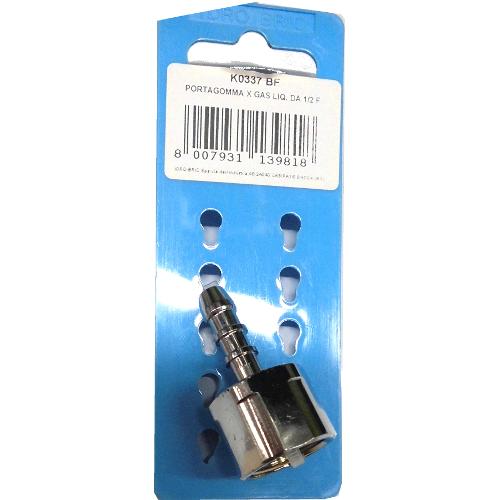 Raccordo Idro Bric K0337BF Per Gas Gpl Cromo