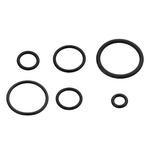 Set guarnizioni idrauliche Idro Bric P0665B Nero