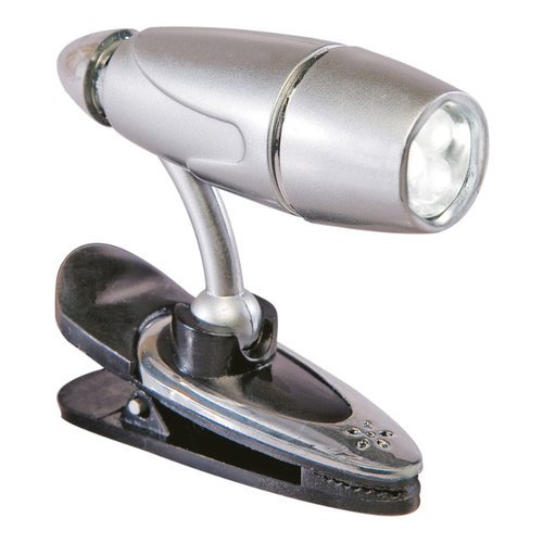 Luce lettura Poly Pool PP0781 Argento