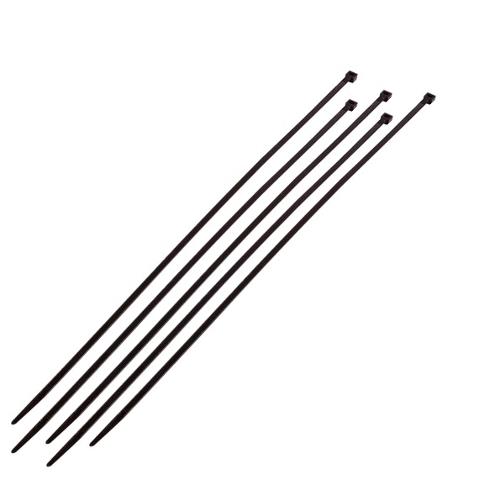 Set fascette cablaggio Poly Pool PP0308 12 Nero
