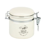 TOGNANA - Barattolo Tognana DC1AP454898 DOLCE CASA Sale con coperchio clip Bianc