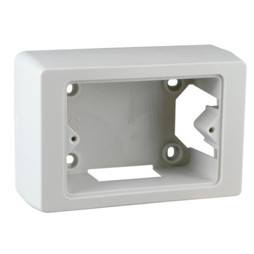 Scatola elettrica Poly Pool PP0272 Per Placche Rettangolari Grigio