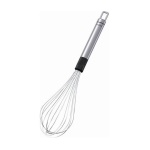 Leifheit - Chic, semplici ed eleganti: ecco come si presentano gli accessori da cucina della serie ProLine di Leiheit. L'alta qualità che combina l'acciaio inossidabile con la plastica nera è un attrattiva di design in ogni cucina e perfettamente adatta per servire a tavola. Anche il funzionamento convince: il manico ovale della frusta ProLine è in acciaio inossidabile di alta qualità. E' pratico e sicuro da usare e garantisce una piacevole stabilità