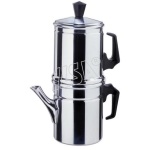 Caffettiera Ilsa 0004006 NAPOLETANA Cromo lucido
