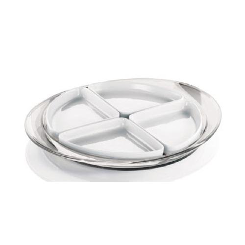 Guzzini 22910000 Antipastiera Feeling trasparente
