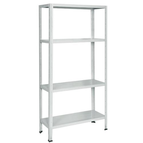 Scaffale Bizzotto Scaffalature E550B MINIEURO Bianco Ral 9003