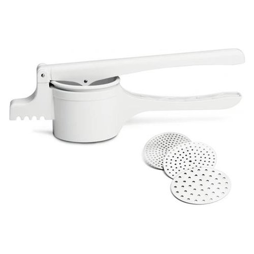 Schiaccia patate Ghidini Cipriano 2559 EASY 3 dischi Bianco