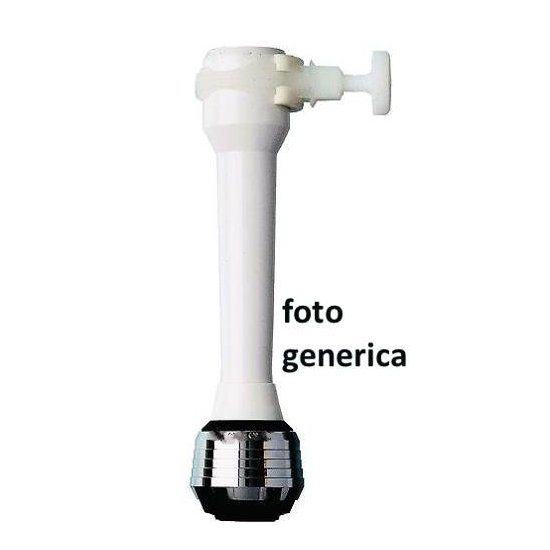 Rompigetto rubinetto Idro Bric B0086 Bianco e Cromo