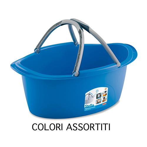 Cesta Stefanplast PR181A Stella con manici Assortito