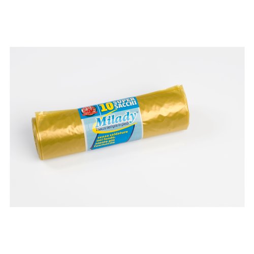 Set sacchi spazzatura Gel Sac G 982144 MILADY con legaccio Giallo