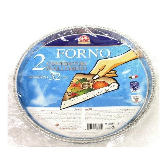 Set vaschette monouso Gel Sac 700059 C20 Pizza