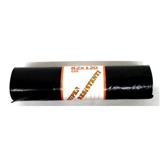 Set sacchi spazzatura Gel Sac 982143SG con legaccio Nero