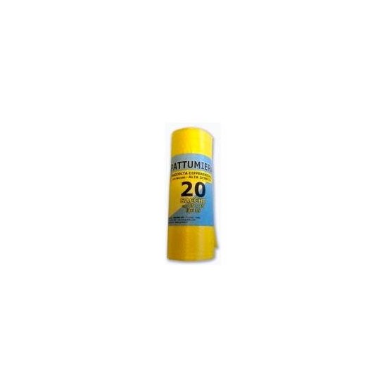 Set sacchi spazzatura Gel Sac CO955176 ROTOSAC con legaccio Giallo