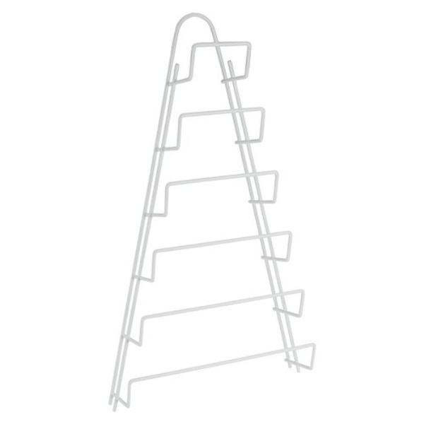 Porta coperchi Metaltex 36 28 06 SPACE LINE 6 posti appendibile Bianco