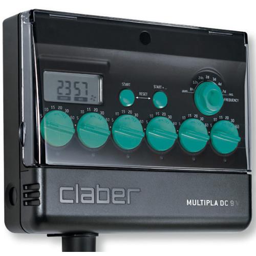 Programmatore irrigazione Claber 8060 RAINJET Multipla 9V