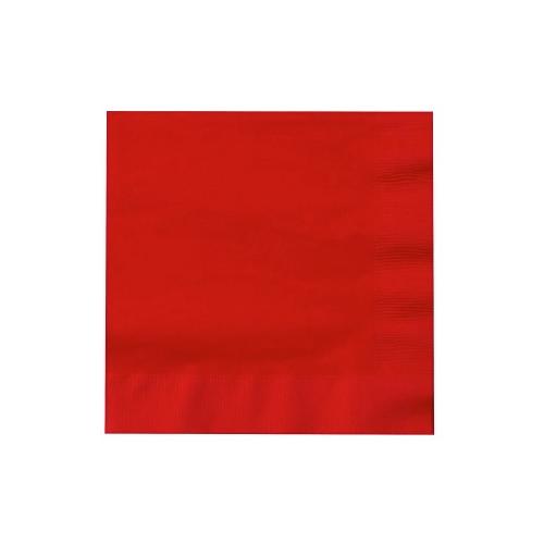 Set tovaglioli monouso Essebidue 700700RO 2 Veli Rosso